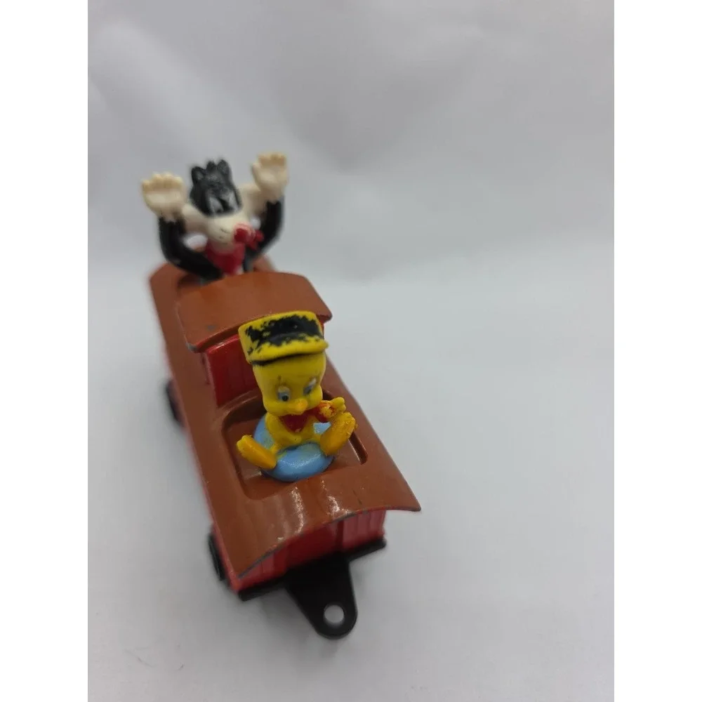 Vintage 1989 Ertl Looney Tunes Sylvester & Tweety & Yosemite Sam Train Car